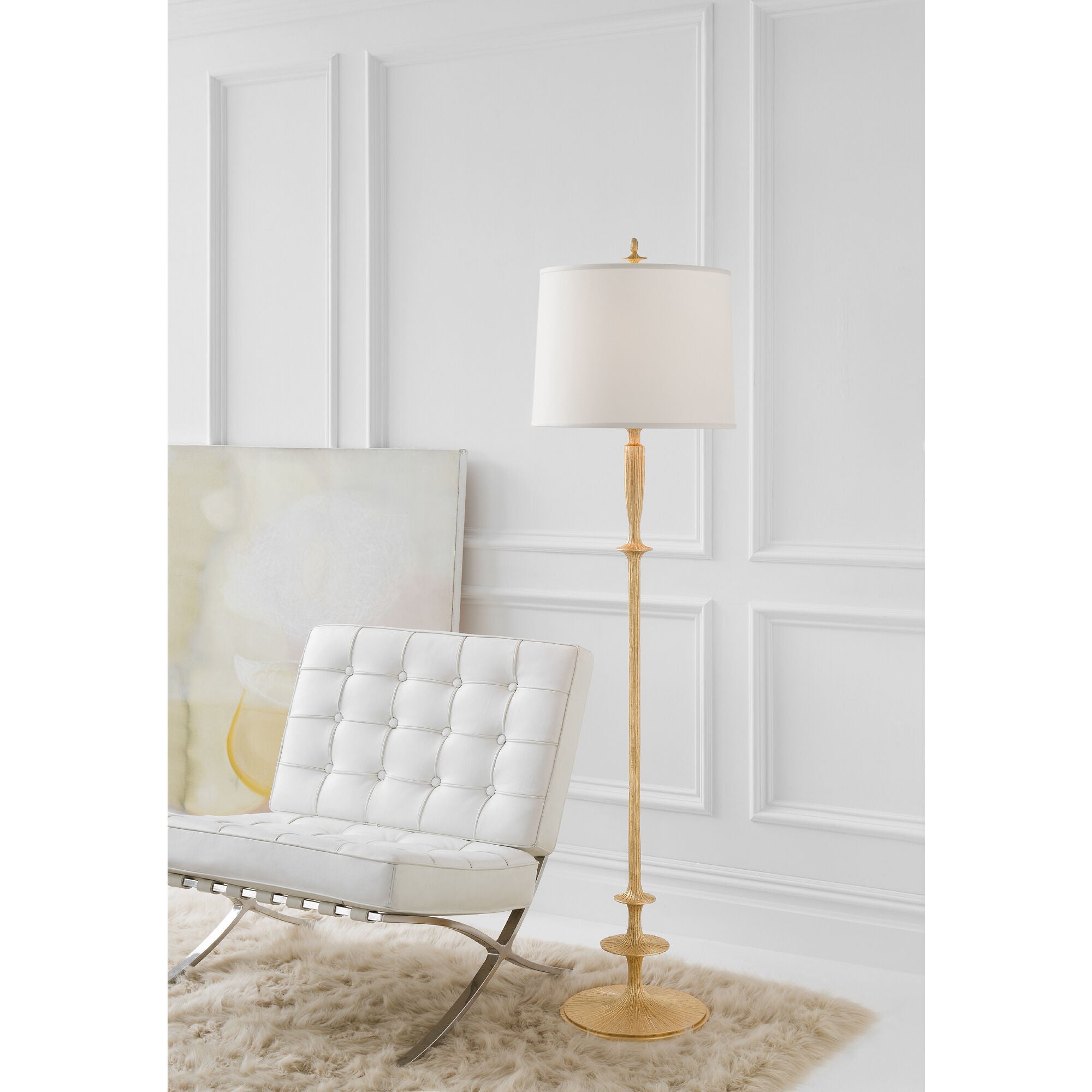 Barbara Barry Lotus 68 Inch Floor Lamp